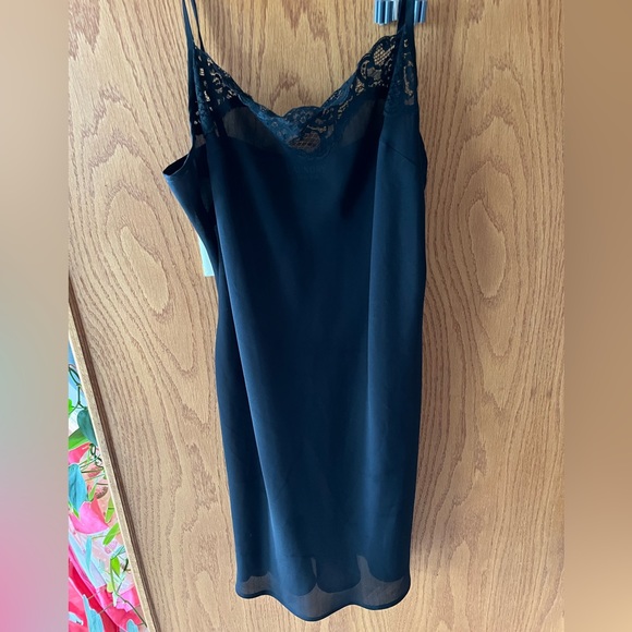 LAUNDRY BY SHELLI SEGAL ~ 2 Piece Wrap Dress & Slip (Sz.10) - Picture 3 of 7